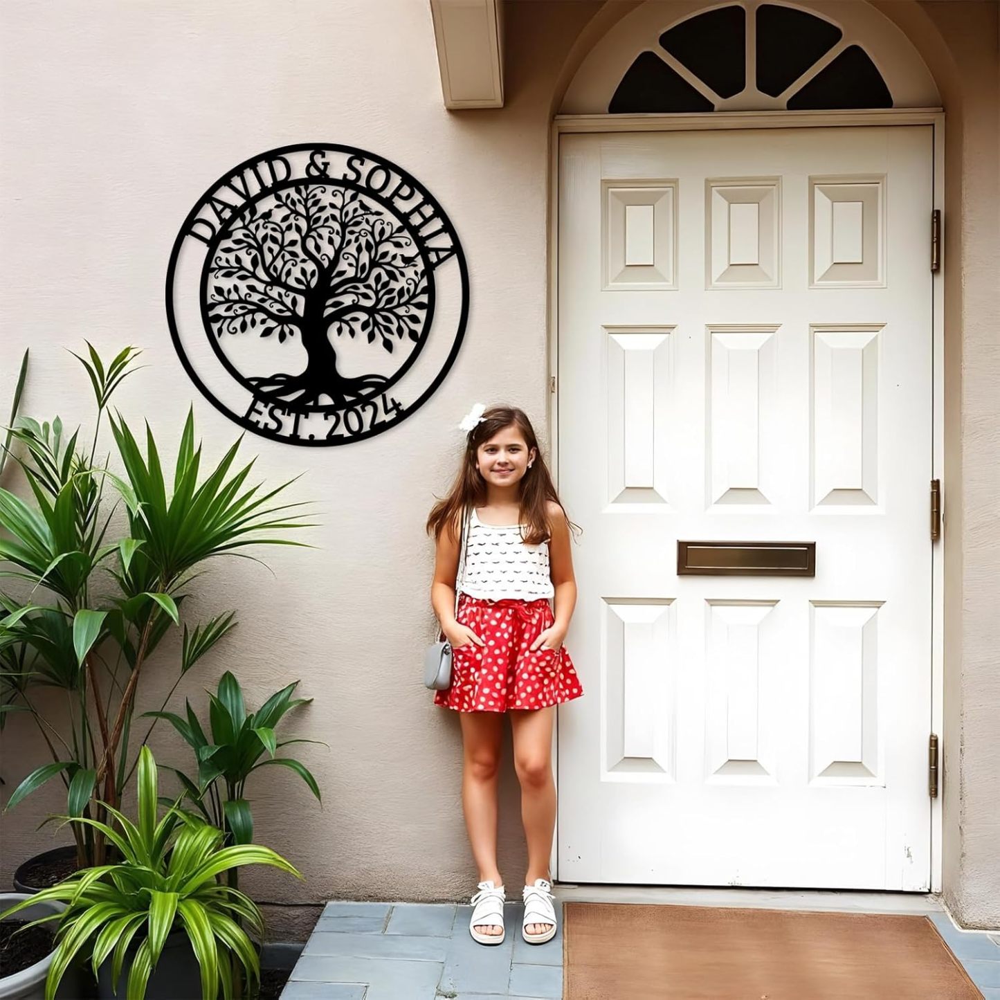 Personalized Campfire Metal Sign , Rustic Outdoor Wall Decor for Campgrounds-MetalsignX