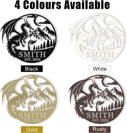 Personalized Metal Animal Signs – Rustic Home & Outdoor Decor-MetalsignX