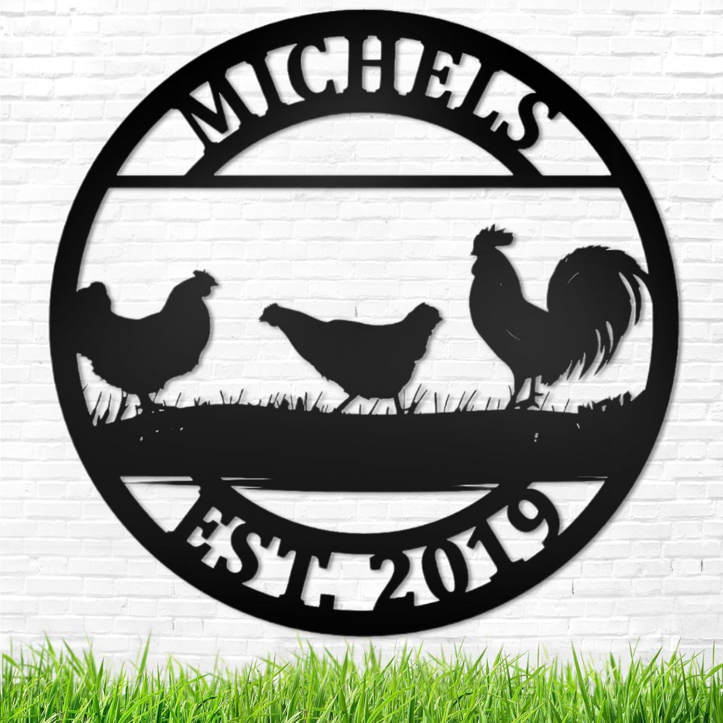 Custom Metal Signs Chicken Coop Signs for Farm Yard Decor-MetalsignX