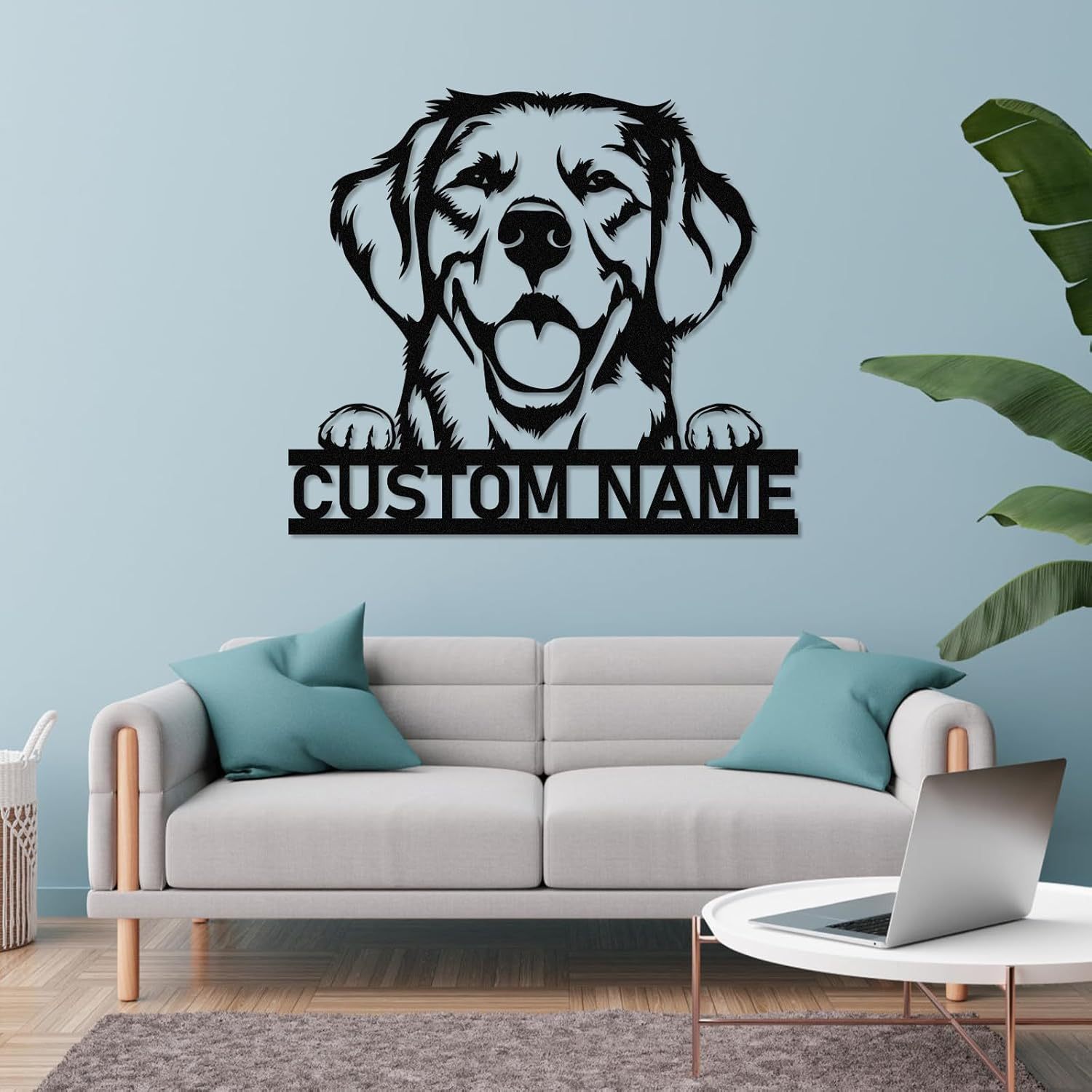 Custom Iron Animal Signs - Personalized Metal Wall Decor with Dragon, Bear, Fox & More-MetalsignX