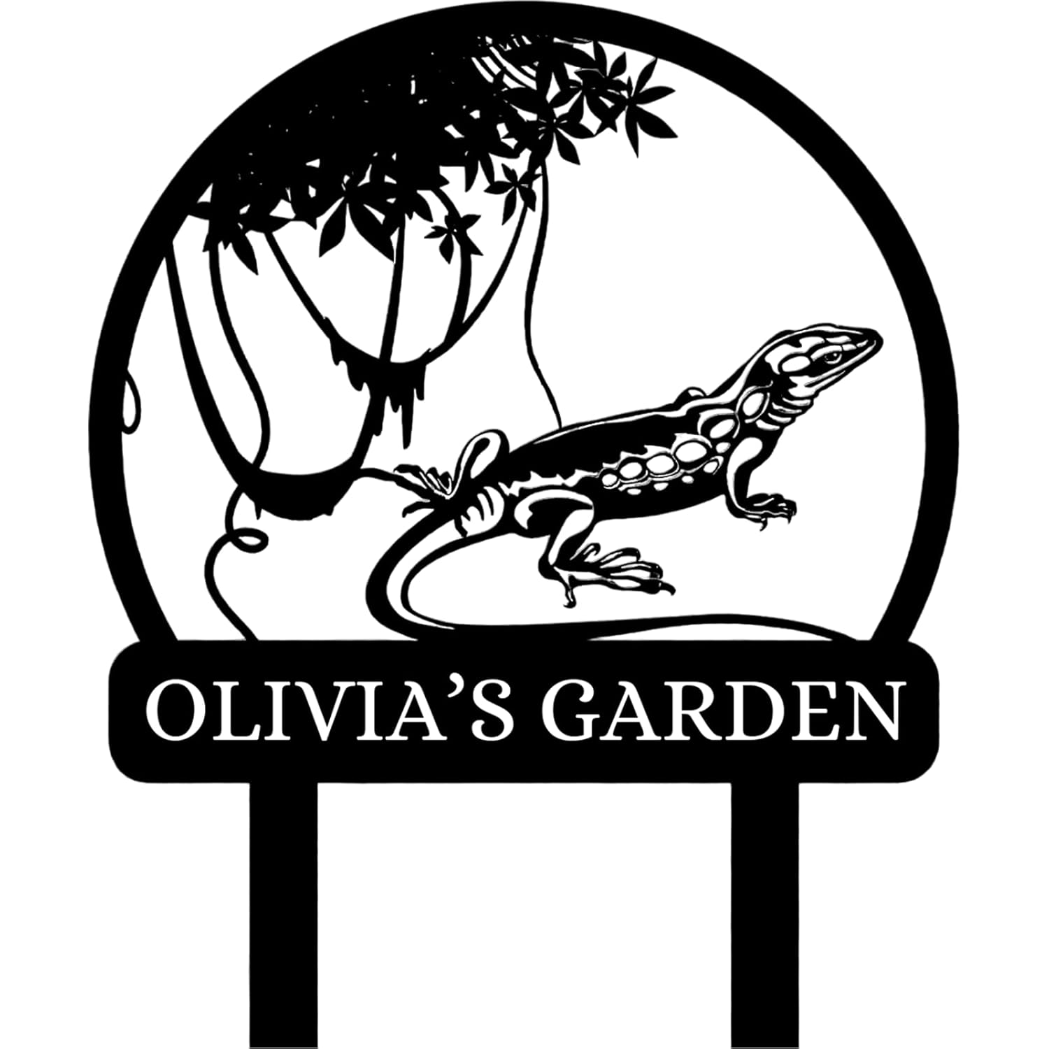 Personalized Garden Signs  | Garden Signs Decorative Outdoor | Gardening Decor Gifts-MetalsignX