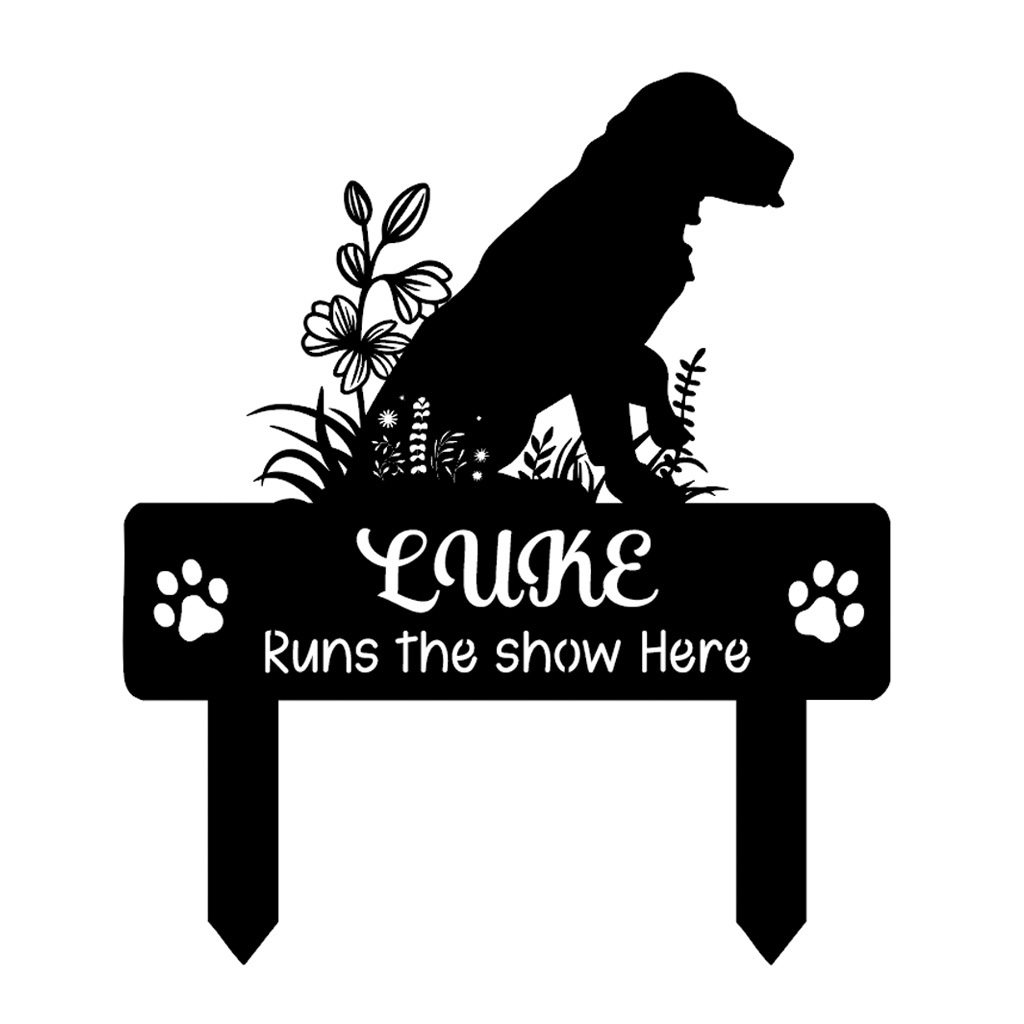 Custom Pet Memorial Garden Stake（2 Signs）