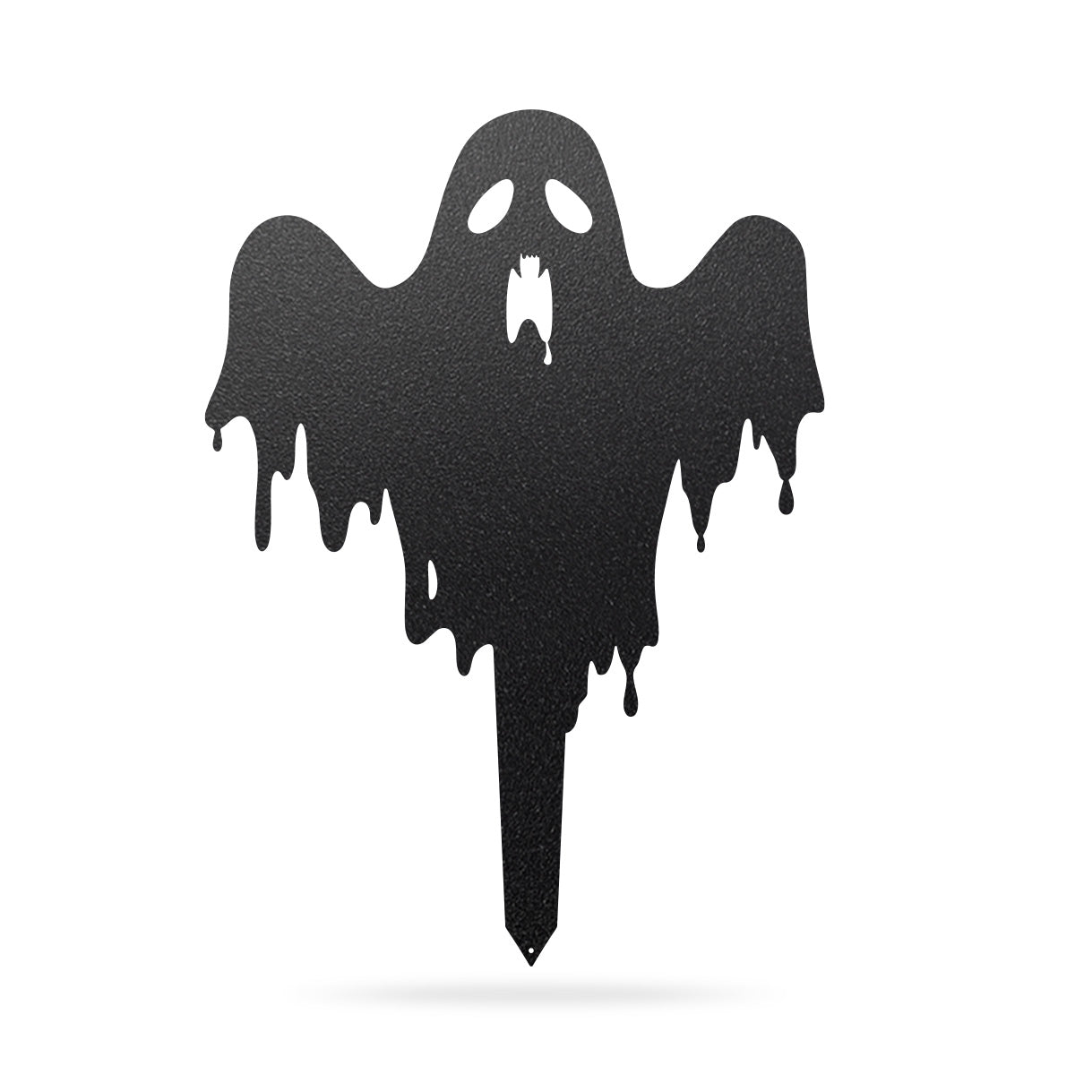 Halloween Ghost Metal Yard Stake, Spooky Outdoor Lawn Sign, Haunted House Garden Decoration, Scary Halloween Yard Decor