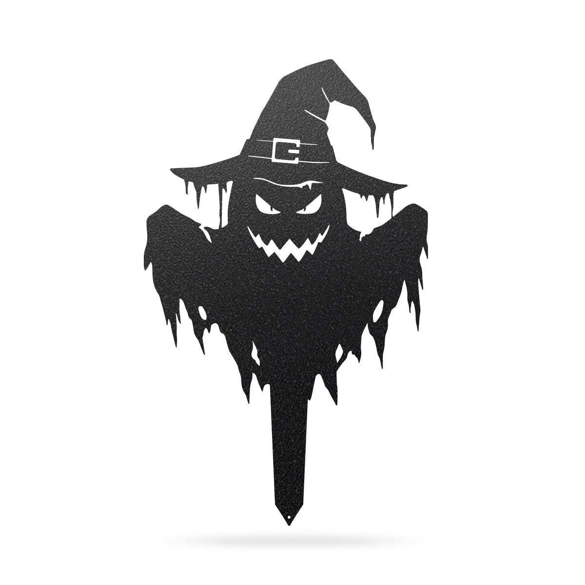 Halloween Ghost Metal Yard Stake, Spooky Outdoor Lawn Sign, Haunted House Garden Decoration, Scary Halloween Yard Decor