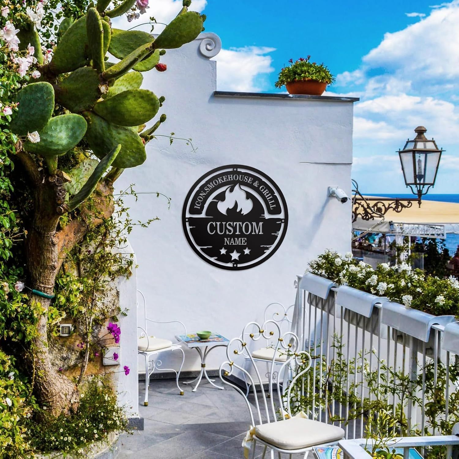 Custom Camping Signs, Campfire Metal Decor, Family Name Wall Art, RV & Camper Gifts-MetalsignX