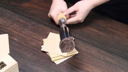 Custom Electric Branding Iron for Wood, Durable Personalized Logo Metal Branding Iron for Wood Burning Stamp Leather Meat, Handcrafted Design Weddings & Personalized Gifts