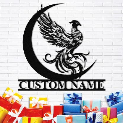 Custom Iron Animal Signs - Personalized Metal Wall Decor with Dragon, Bear, Fox & More-MetalsignX