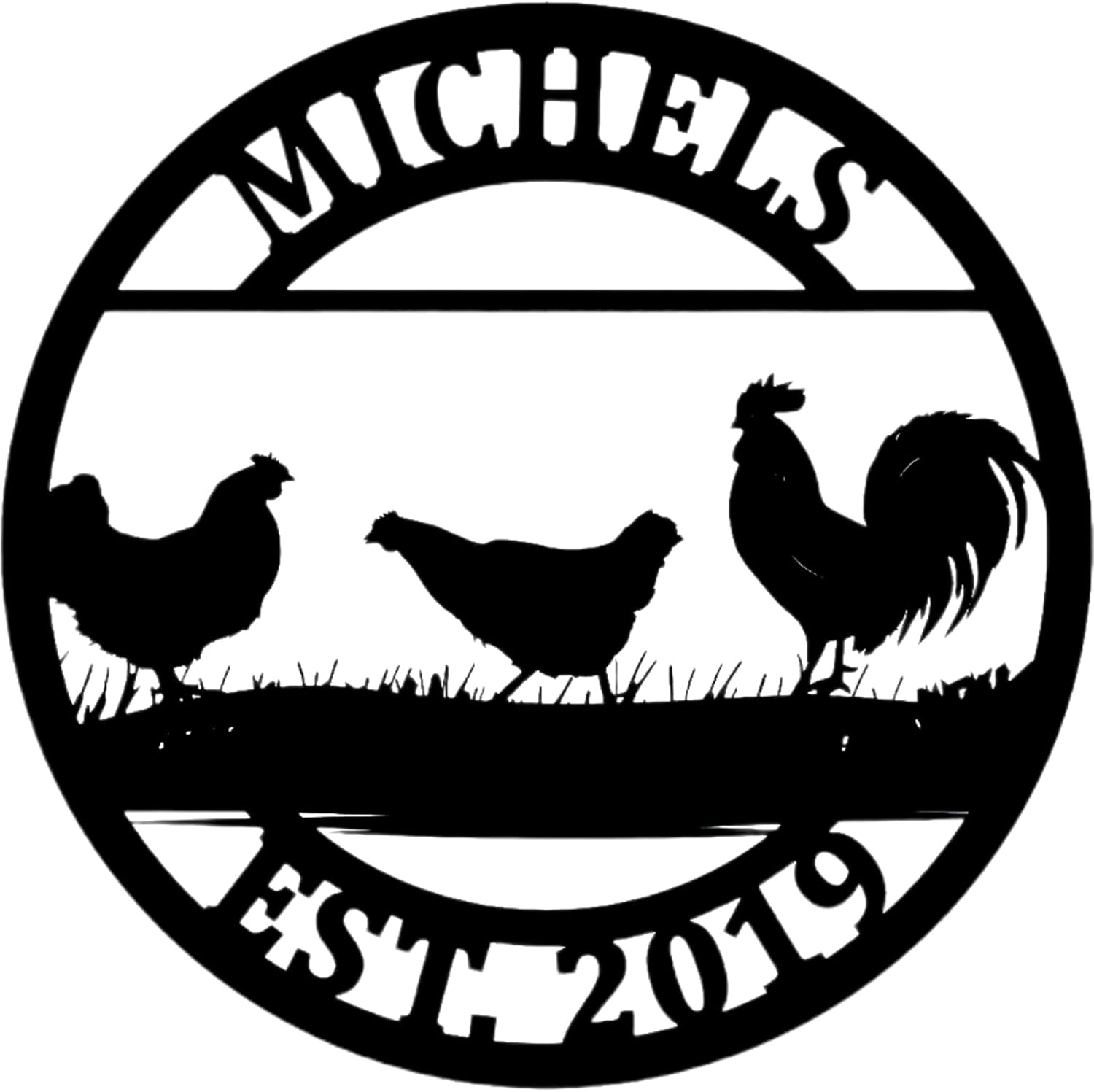 Custom Metal Signs Chicken Coop Signs for Farm Yard Decor-MetalsignX