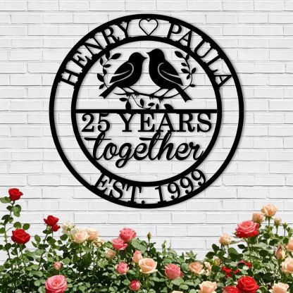 Personalized Campfire Metal Sign , Rustic Outdoor Wall Decor for Campgrounds-MetalsignX