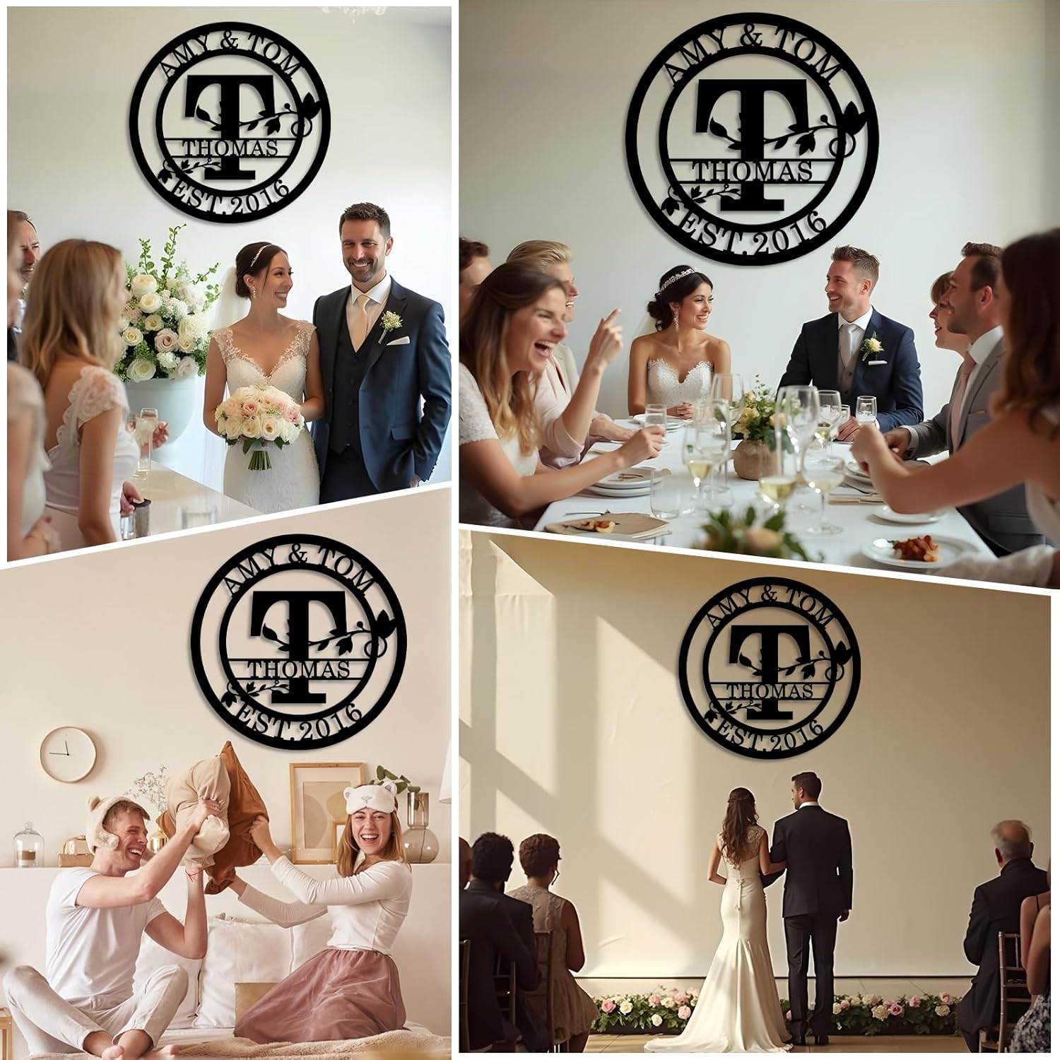 Personalized Metal Bear Sign, Custom Family Last Name Sign | Rustic Cabin and Outdoor Wall Decor-MetalsignX