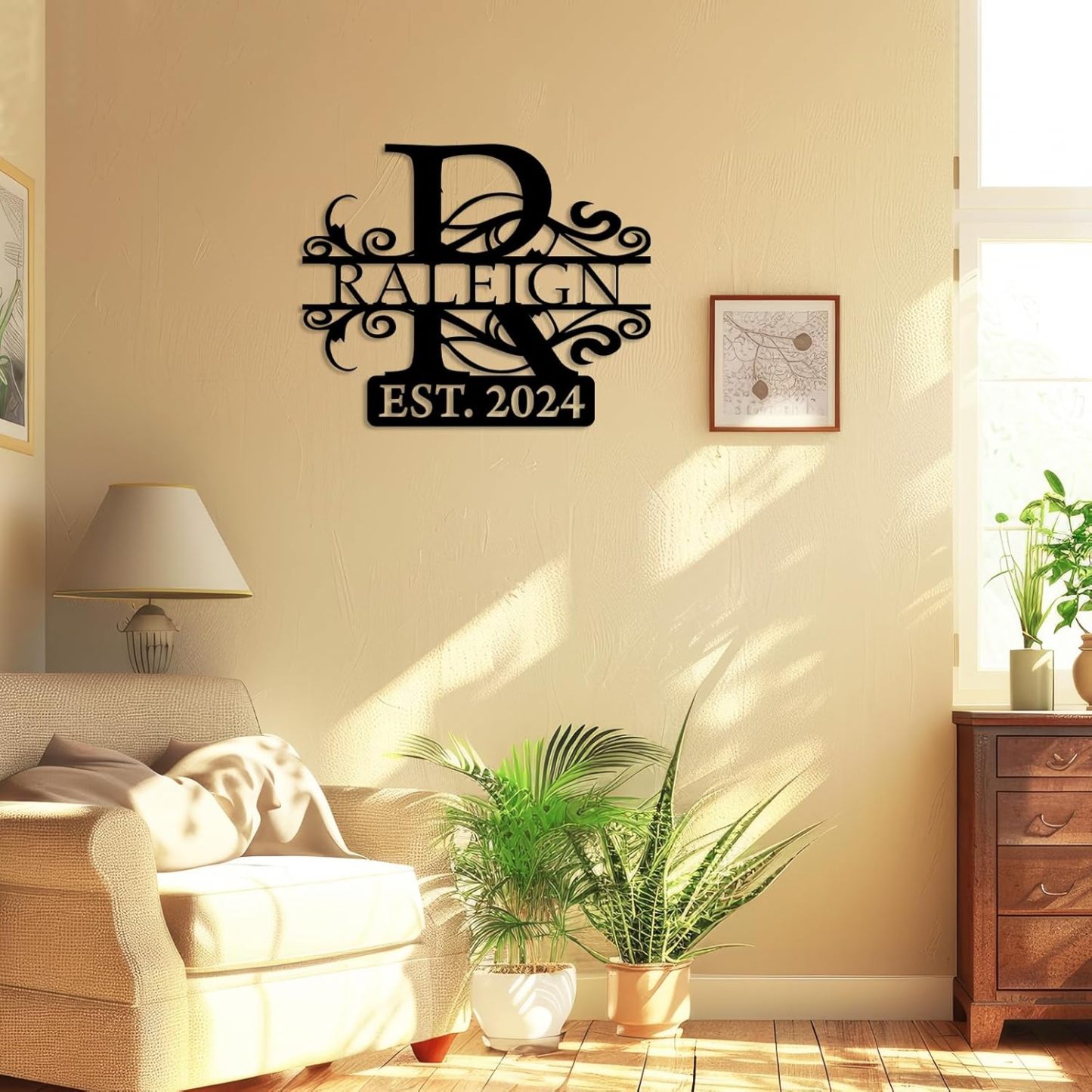 Personalized Deer Metal Cabin Sign | Custom Family Name Sign | Deer Hunter Gift -MetalsignX