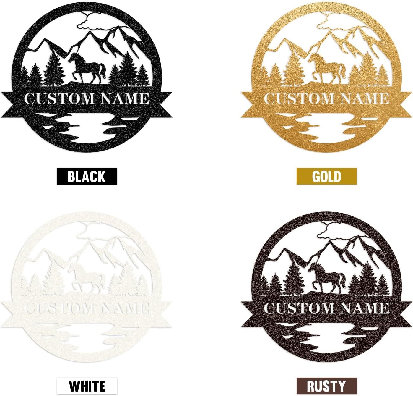 Personalized Beach Metal Sign, Custom Flamingo Metal Name Sign-MetalsignX