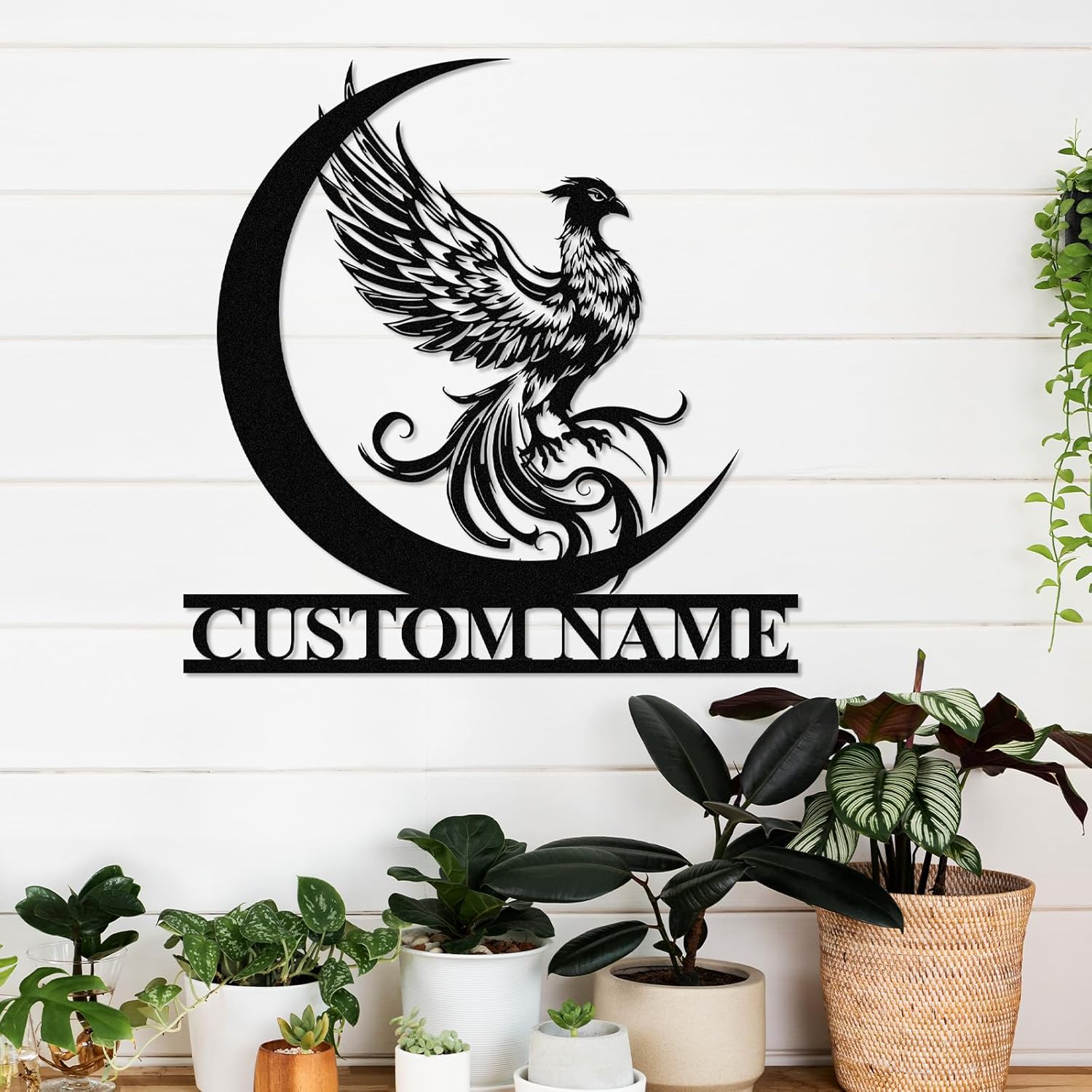 Custom Iron Animal Signs - Personalized Metal Wall Decor with Dragon, Bear, Fox & More-MetalsignX