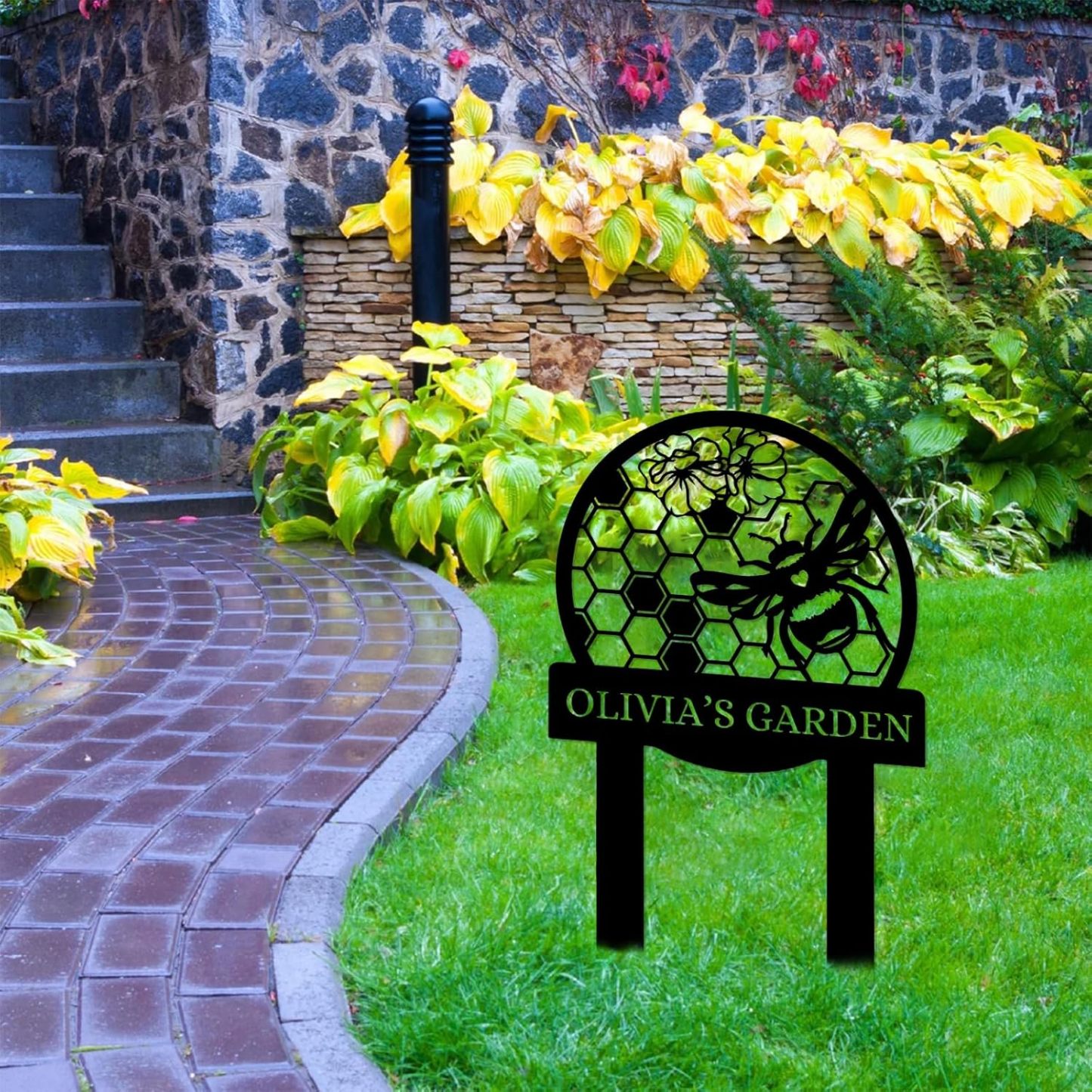 Personalized Garden Signs  | Garden Signs Decorative Outdoor | Gardening Decor Gifts-MetalsignX