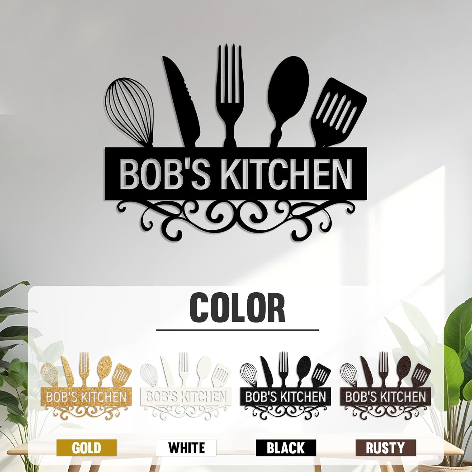 Custom Garden Sign, Vegetable Garden Sign, Personalized Metal Garden Signs for Outdoors-MetalsignX