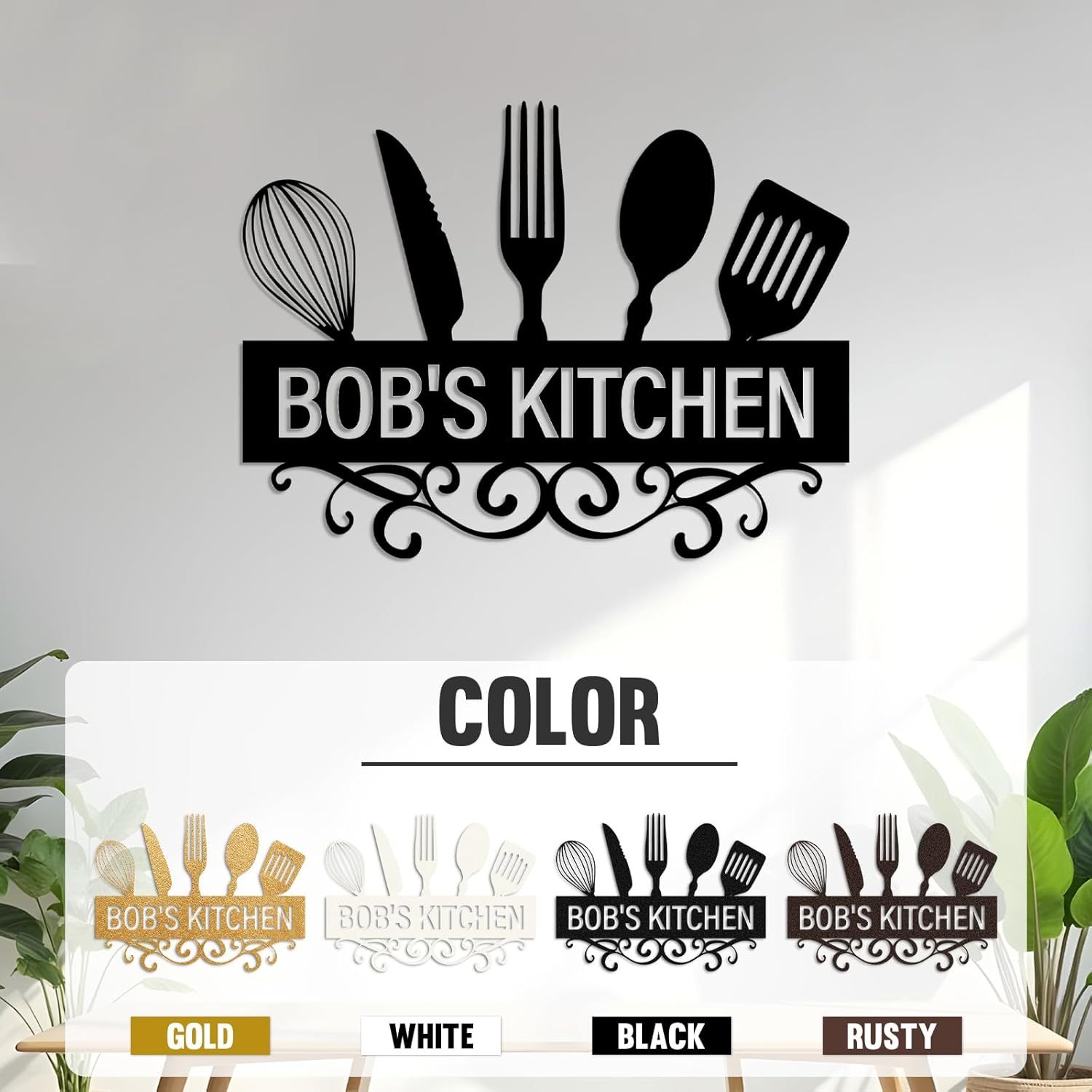 Custom Garden Sign, Vegetable Garden Sign, Personalized Metal Garden Signs for Outdoors-MetalsignX