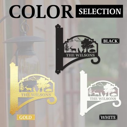 Personalized Iron Hanging Plant Bracket, Customizable Decorative Wall Plant Hanger Indoor Outdoor, Custom Name Bird Feeder Hook, Anti Rust Metal Hook for Wind Chimes Lantern