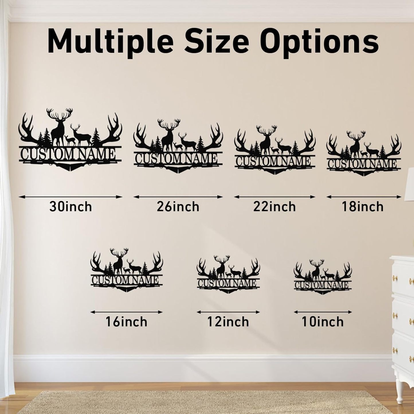 Custom Iron Animal Signs - Personalized Metal Wall Decor with Dragon, Bear, Fox & More-MetalsignX