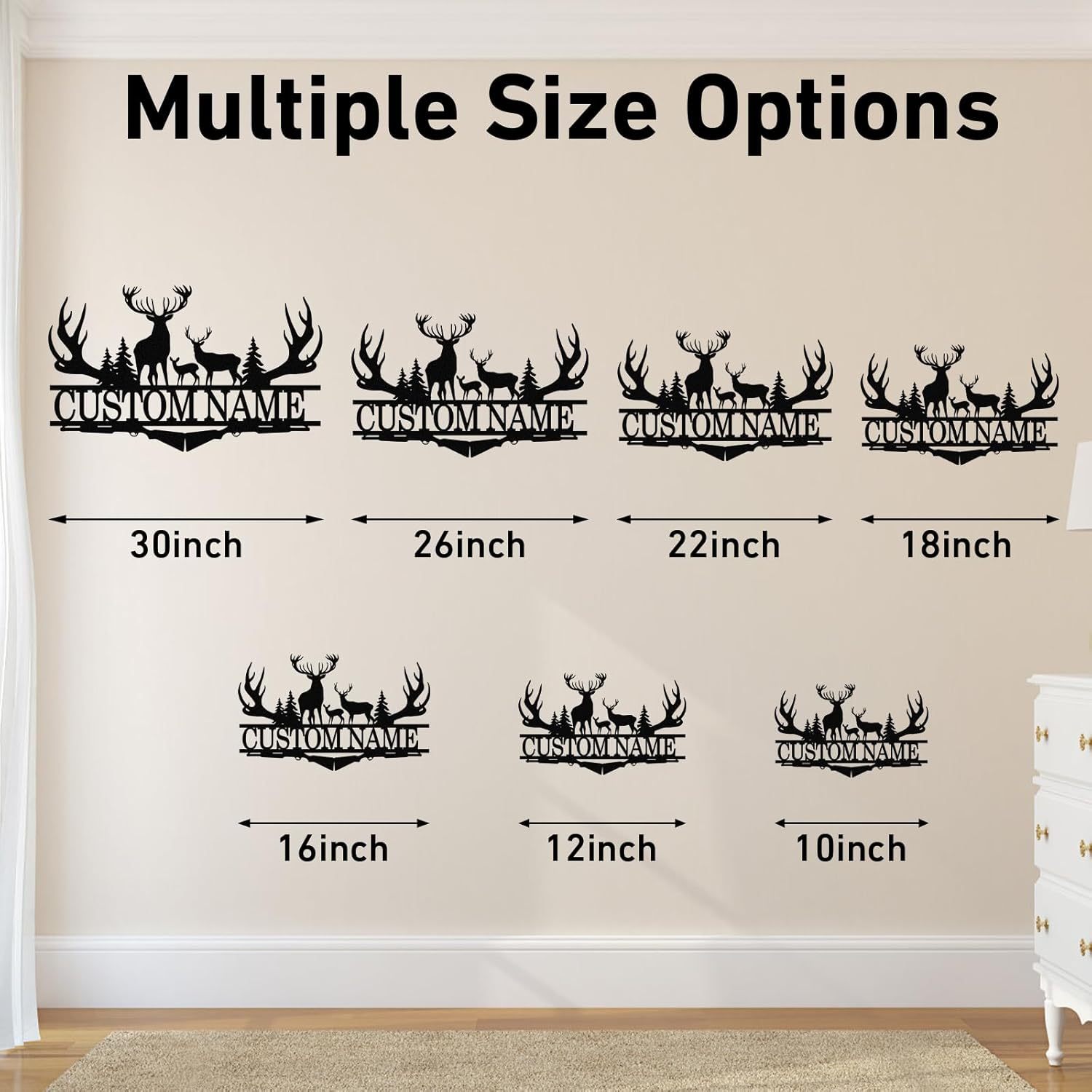 Custom Iron Animal Signs - Personalized Metal Wall Decor with Dragon, Bear, Fox & More-MetalsignX