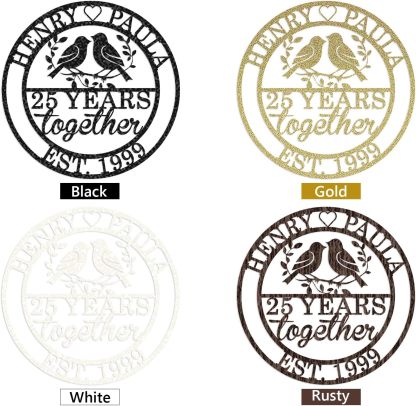 Personalized Campfire Metal Sign , Rustic Outdoor Wall Decor for Campgrounds-MetalsignX