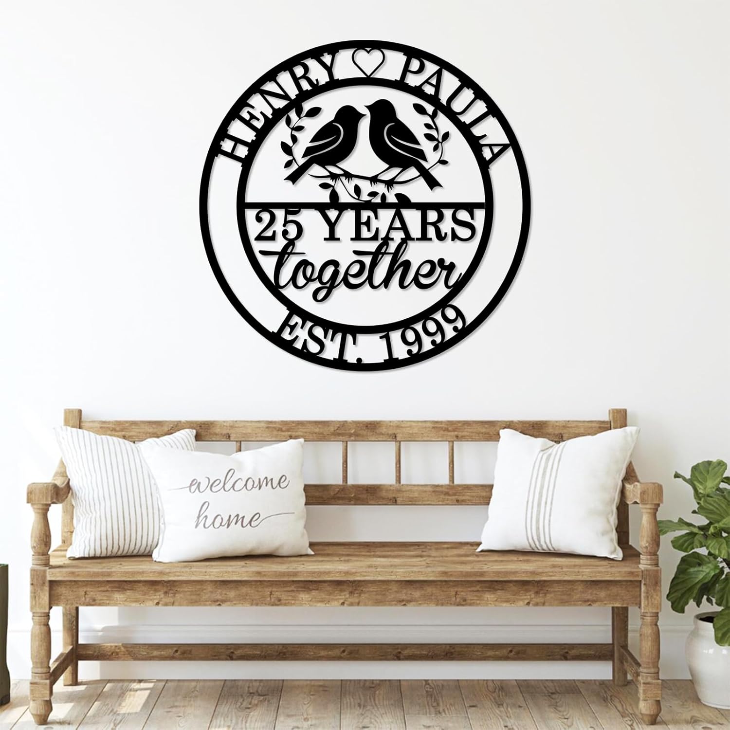 Personalized Campfire Metal Sign , Rustic Outdoor Wall Decor for Campgrounds-MetalsignX