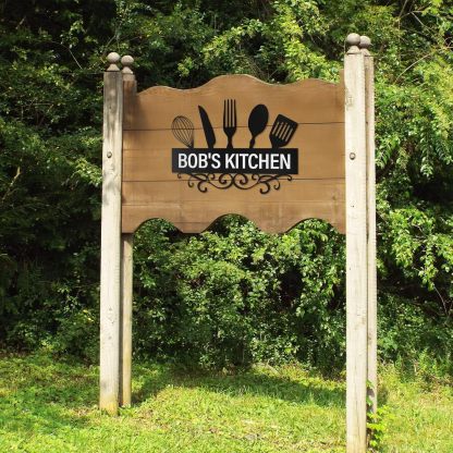 Custom Garden Sign, Vegetable Garden Sign, Personalized Metal Garden Signs for Outdoors-MetalsignX