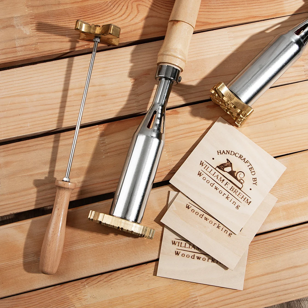 Personalized Brand Iron For Wood, Wood Branding Iron,Woodworking Tools For Dad,Custom Branding Iron, High Quality,For Wood.