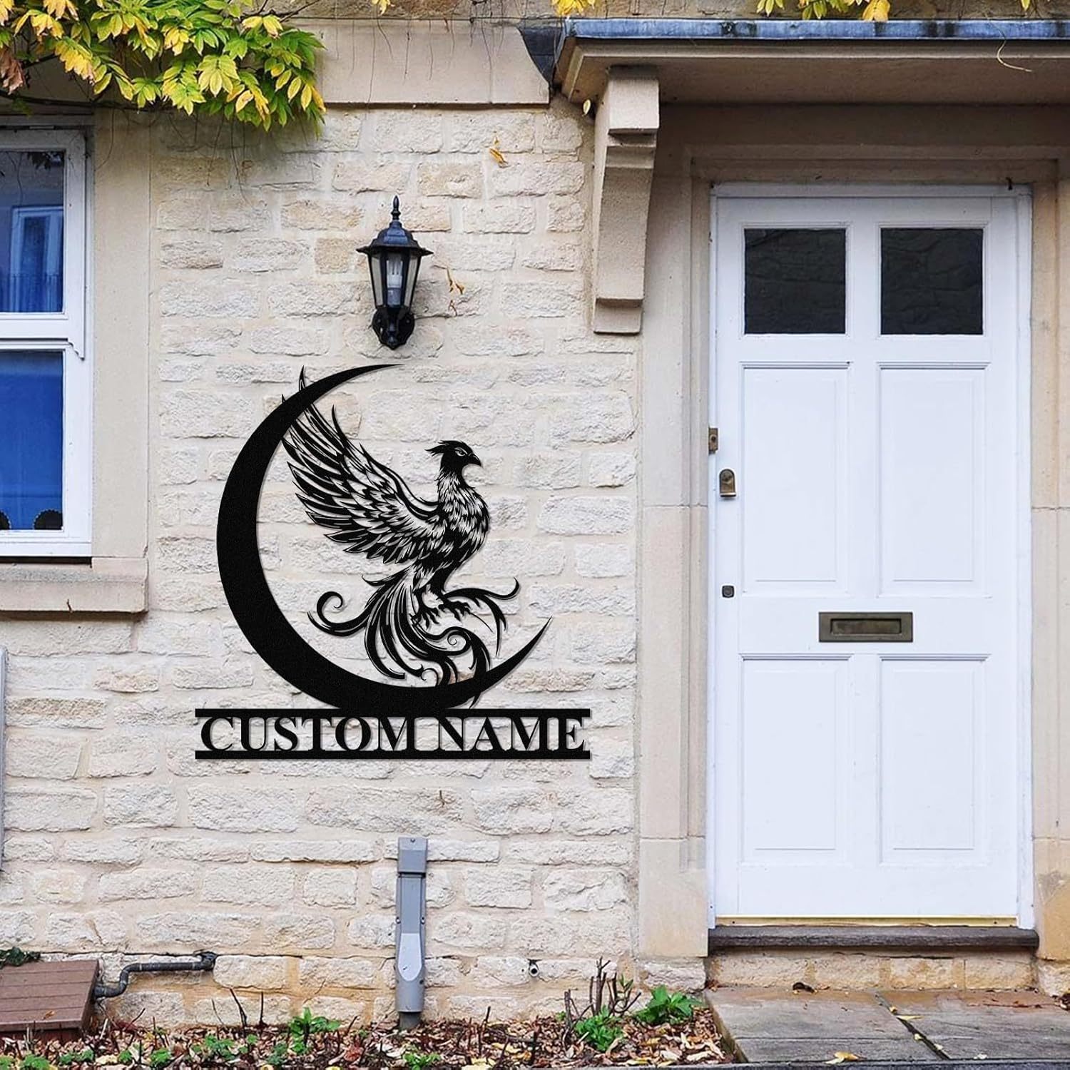 Custom Iron Animal Signs - Personalized Metal Wall Decor with Dragon, Bear, Fox & More-MetalsignX