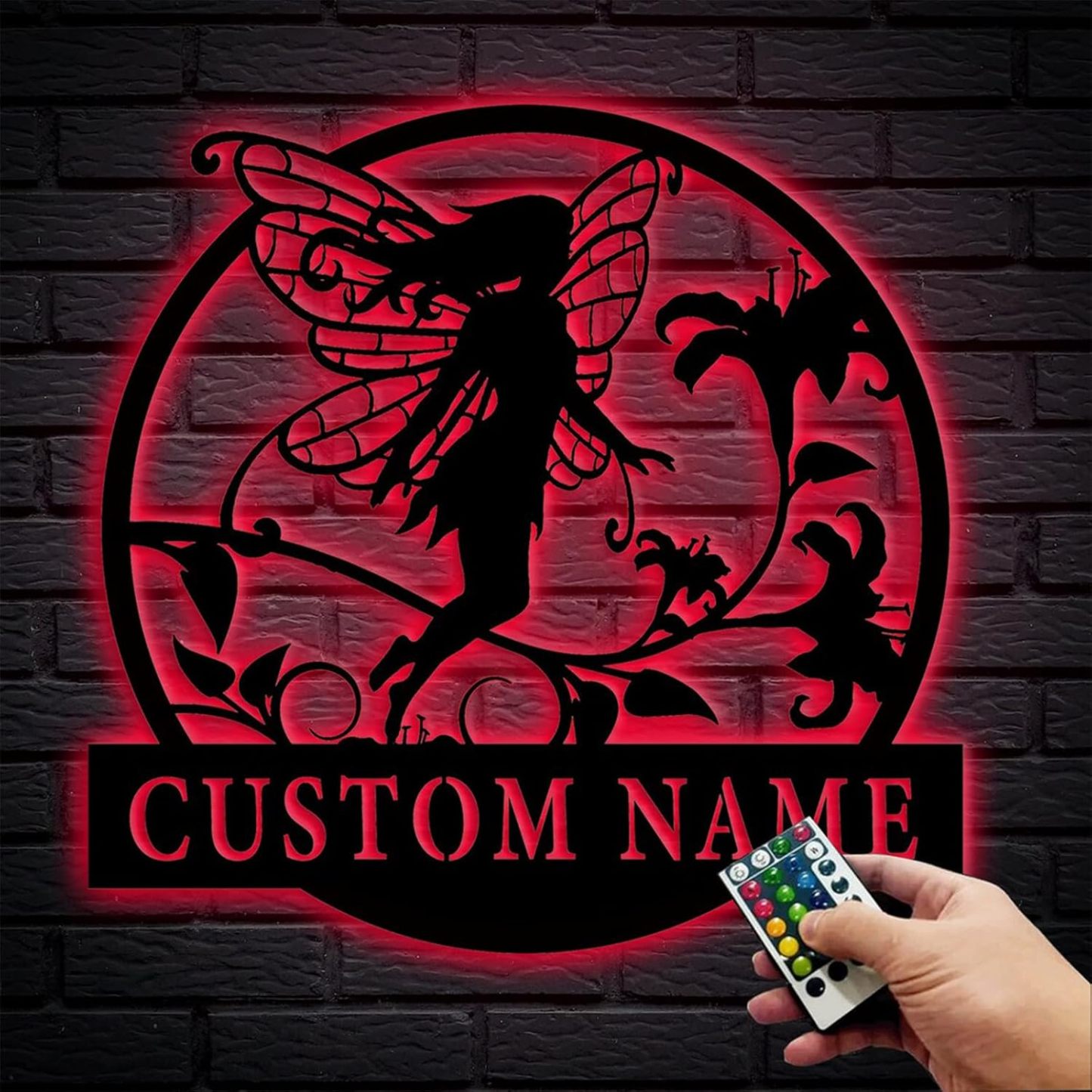 Handcrafted Fairy Garden Stake , Rustic Metal Sign for Magical Yard Spaces-MetalsignX