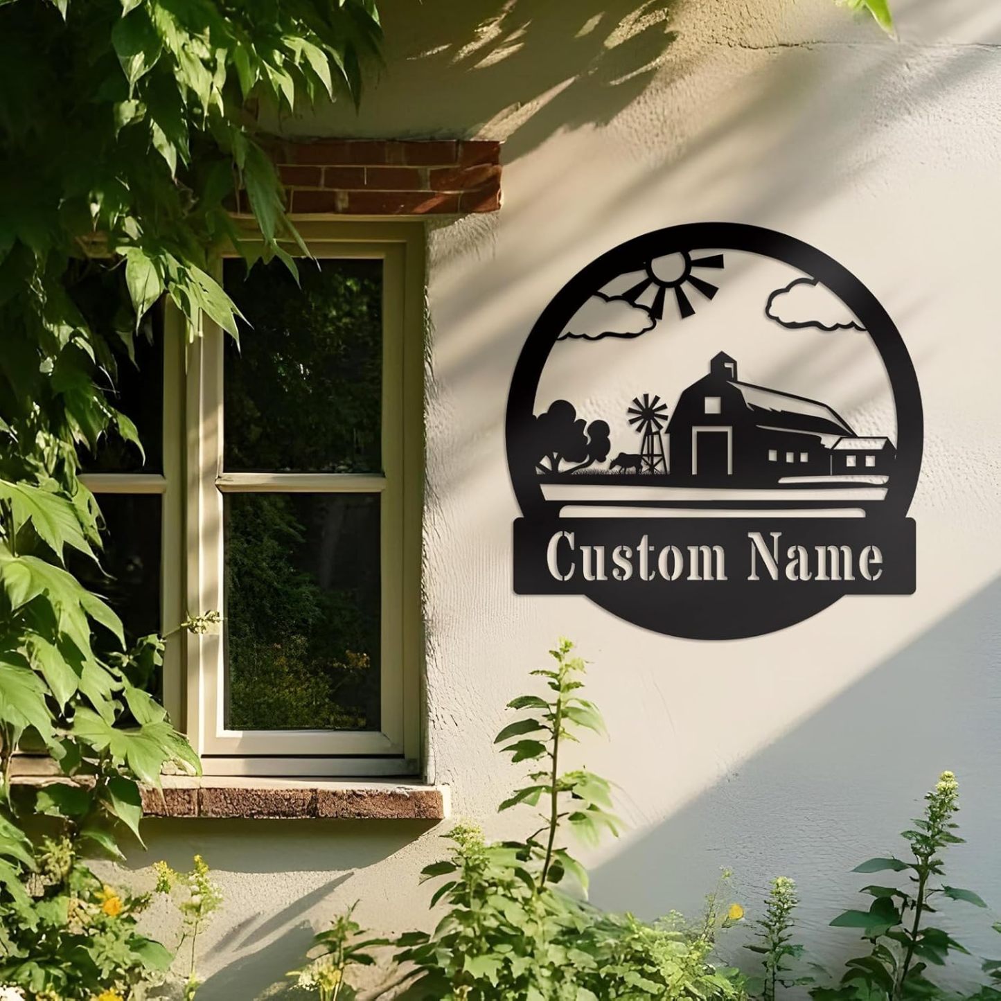 Personalized Antler Metal Cabin Sign | Custom Metal Sign | Family Sign Wall Art | Outdoor Deer Hunter Gift -MetalsignX