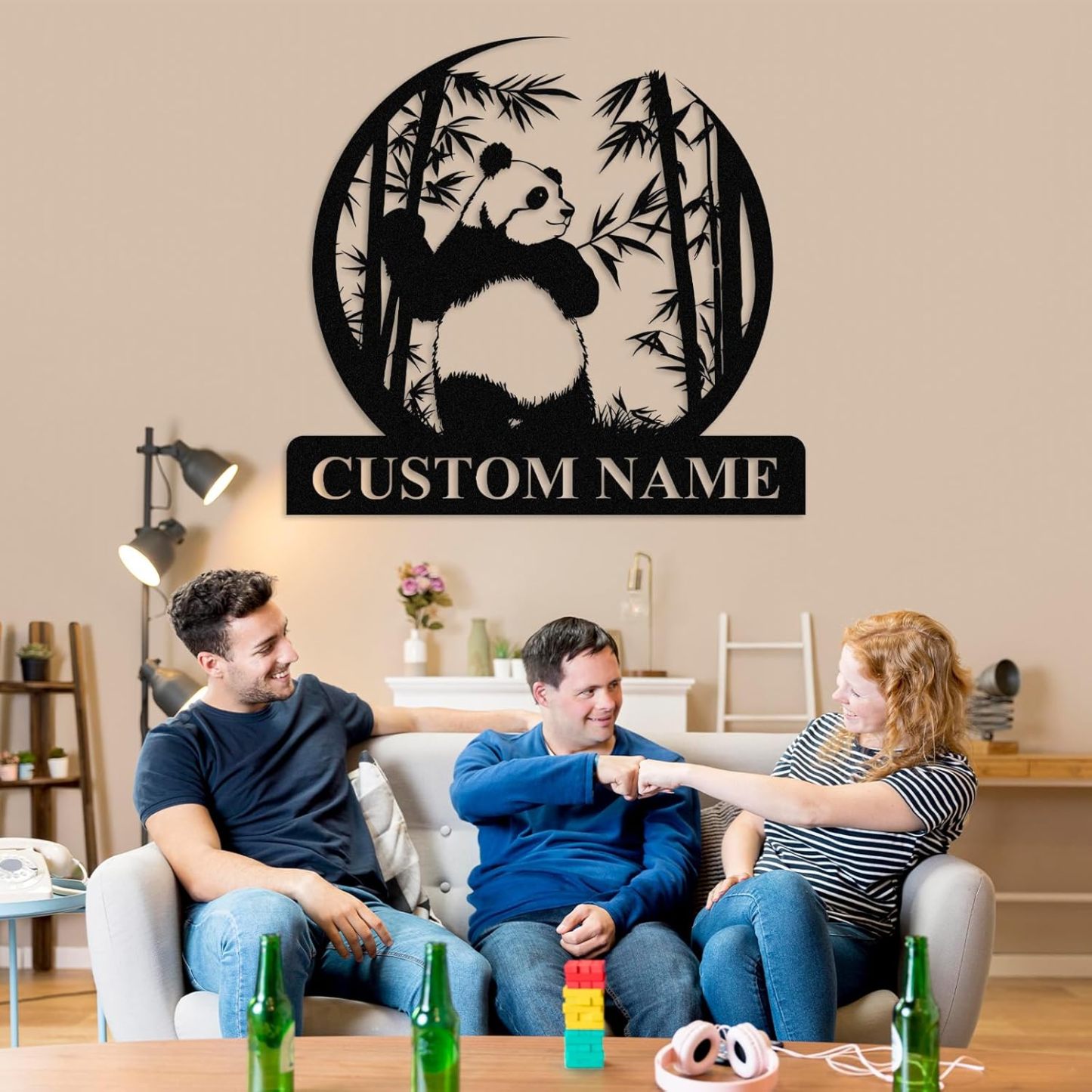 Custom Iron Animal Signs - Personalized Metal Wall Decor with Dragon, Bear, Fox & More-MetalsignX