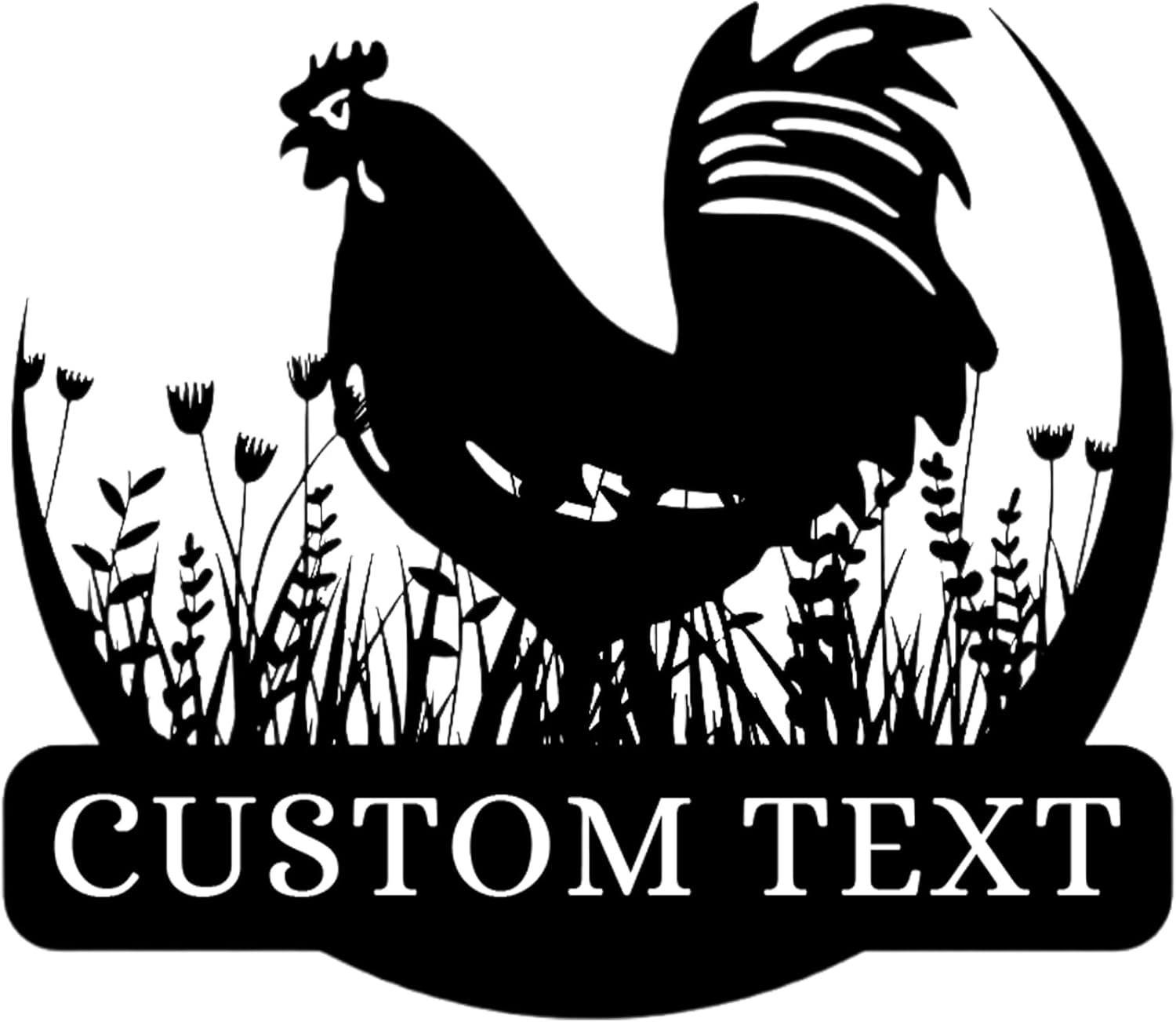 Custom Metal Signs Chicken Coop Signs for Farm Yard Decor-MetalsignX