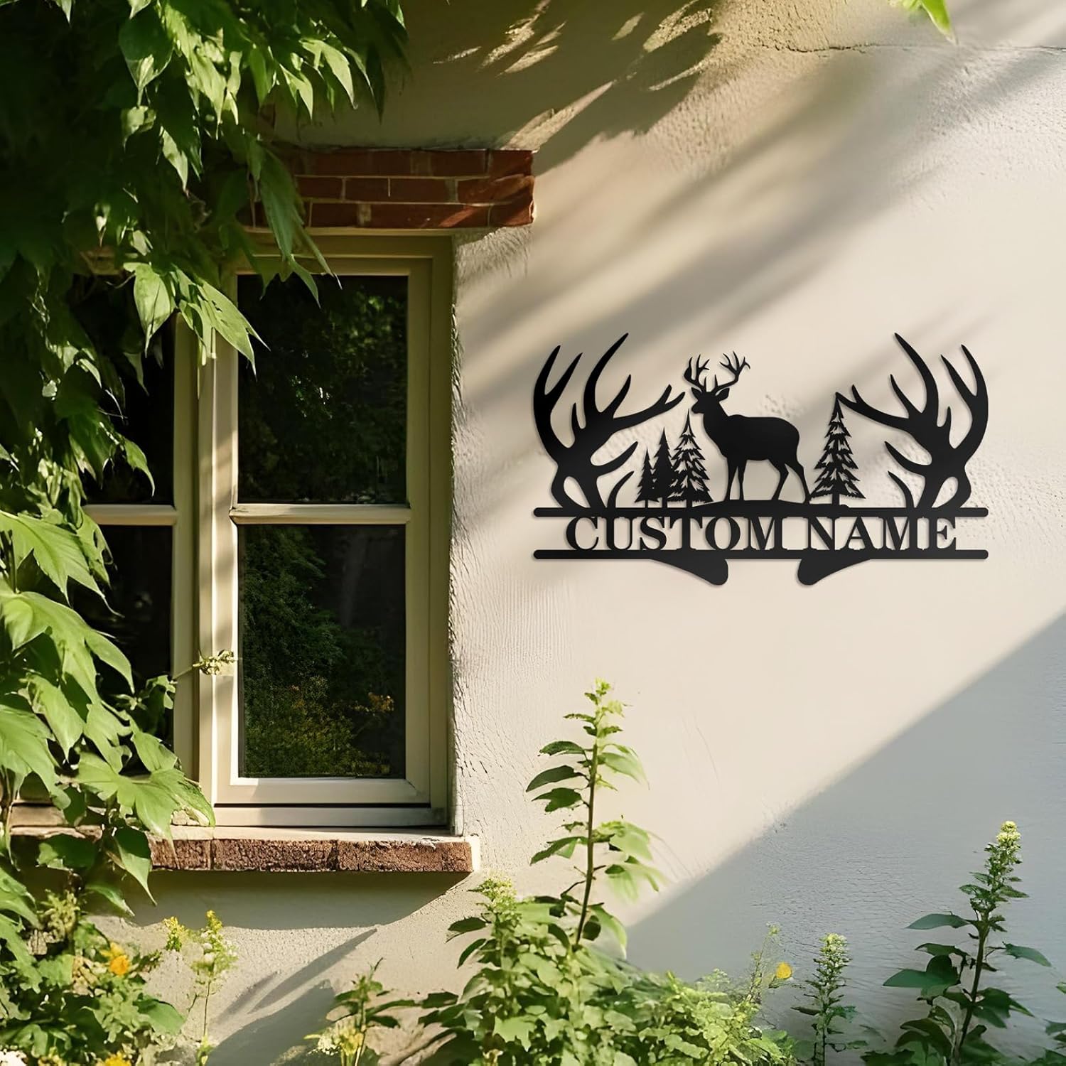 Personalized Beach Metal Sign, Custom Flamingo Metal Name Sign-MetalsignX