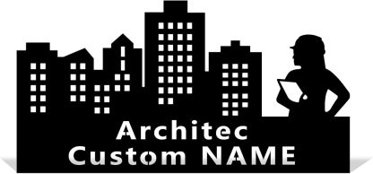  Custom Family Name Plate for Desk, Metal Sign Name Tags, Personalized Desk Accessories-MetalsignX