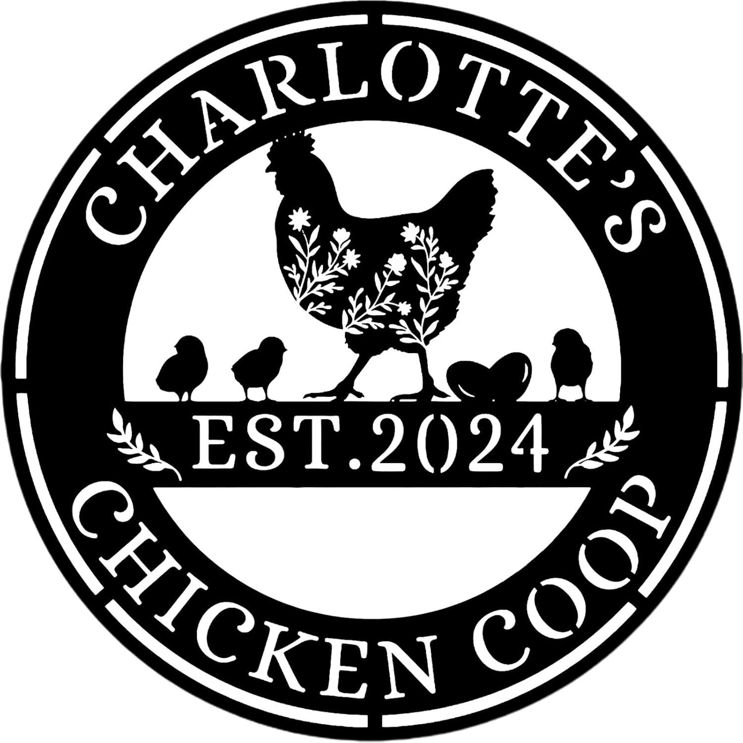Custom Metal Signs Chicken Coop Signs for Farm Yard Decor-MetalsignX