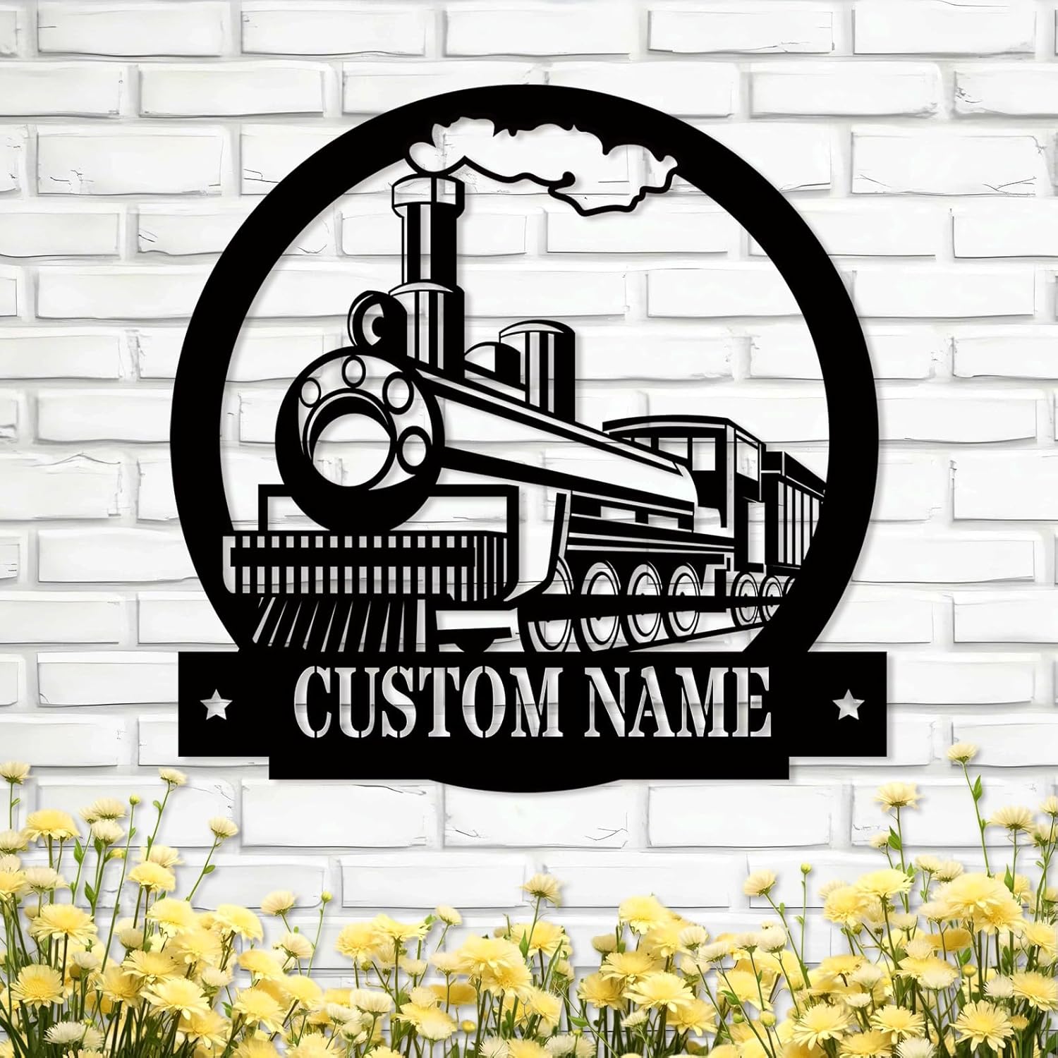 Personalized Metal Wall Art - Custom Family Name Sign for Weddings & Housewarming-MetalsignX