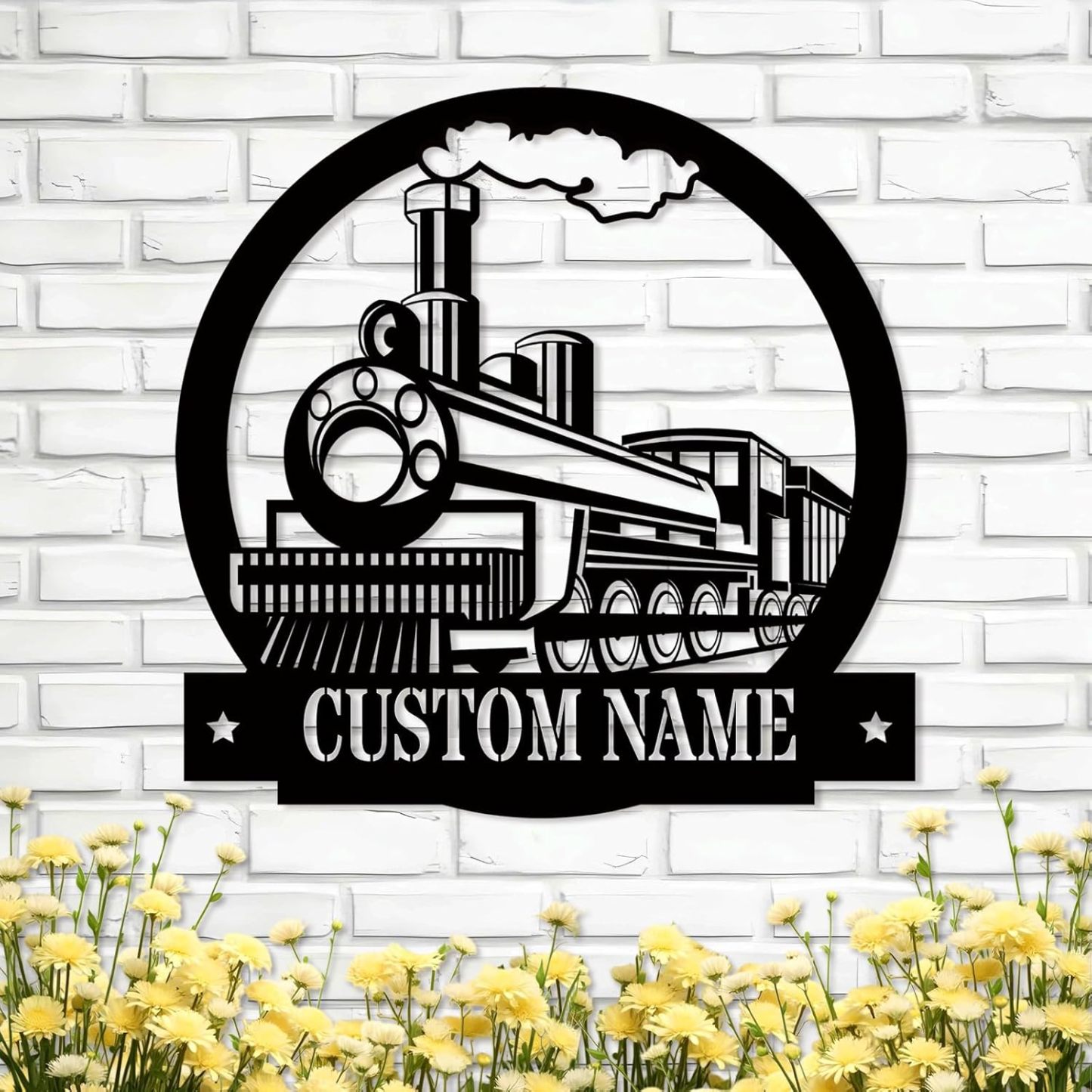 Personalized Metal Wall Art - Custom Family Name Sign for Weddings & Housewarming-MetalsignX
