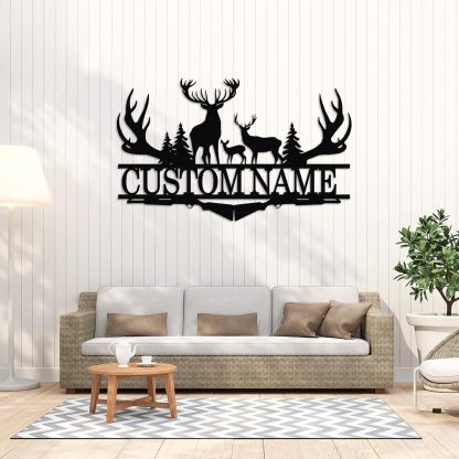 Custom Iron Animal Signs - Personalized Metal Wall Decor with Dragon, Bear, Fox & More-MetalsignX