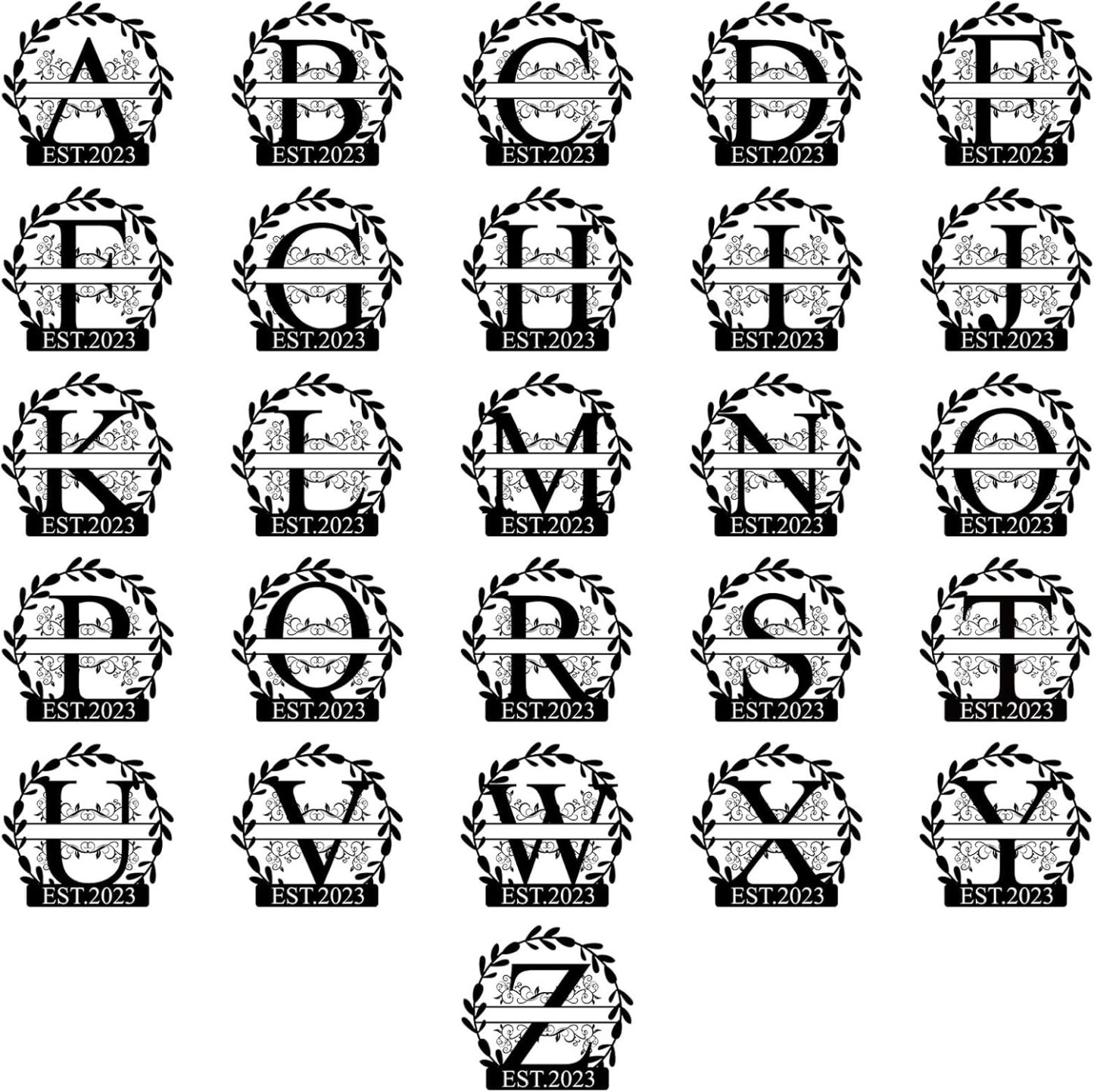 Rustic Family Name Sign - Custom Metal Wall Art for Weddings & Special Occasions-MetalsignX