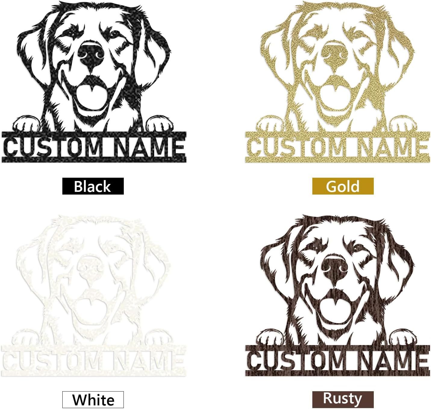 Custom Iron Animal Signs - Personalized Metal Wall Decor with Dragon, Bear, Fox & More-MetalsignX