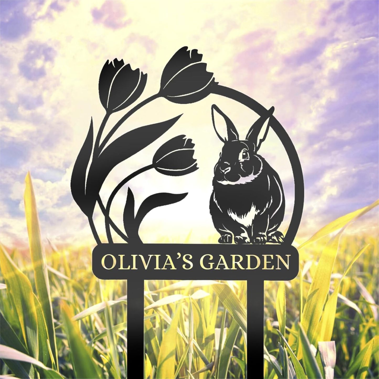 Personalized Garden Signs  | Garden Signs Decorative Outdoor | Gardening Decor Gifts-MetalsignX