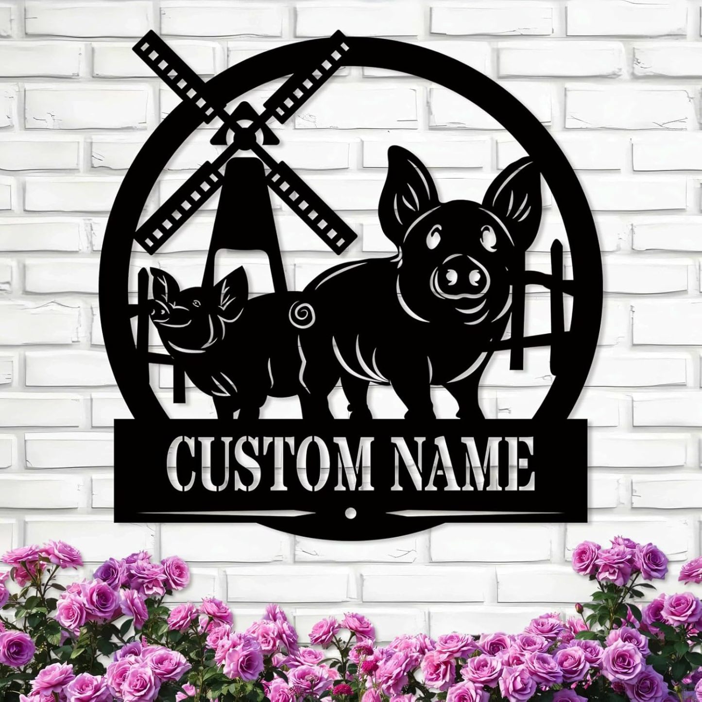 Personalized Metal Wall Art - Custom Family Name Sign for Weddings & Housewarming-MetalsignX