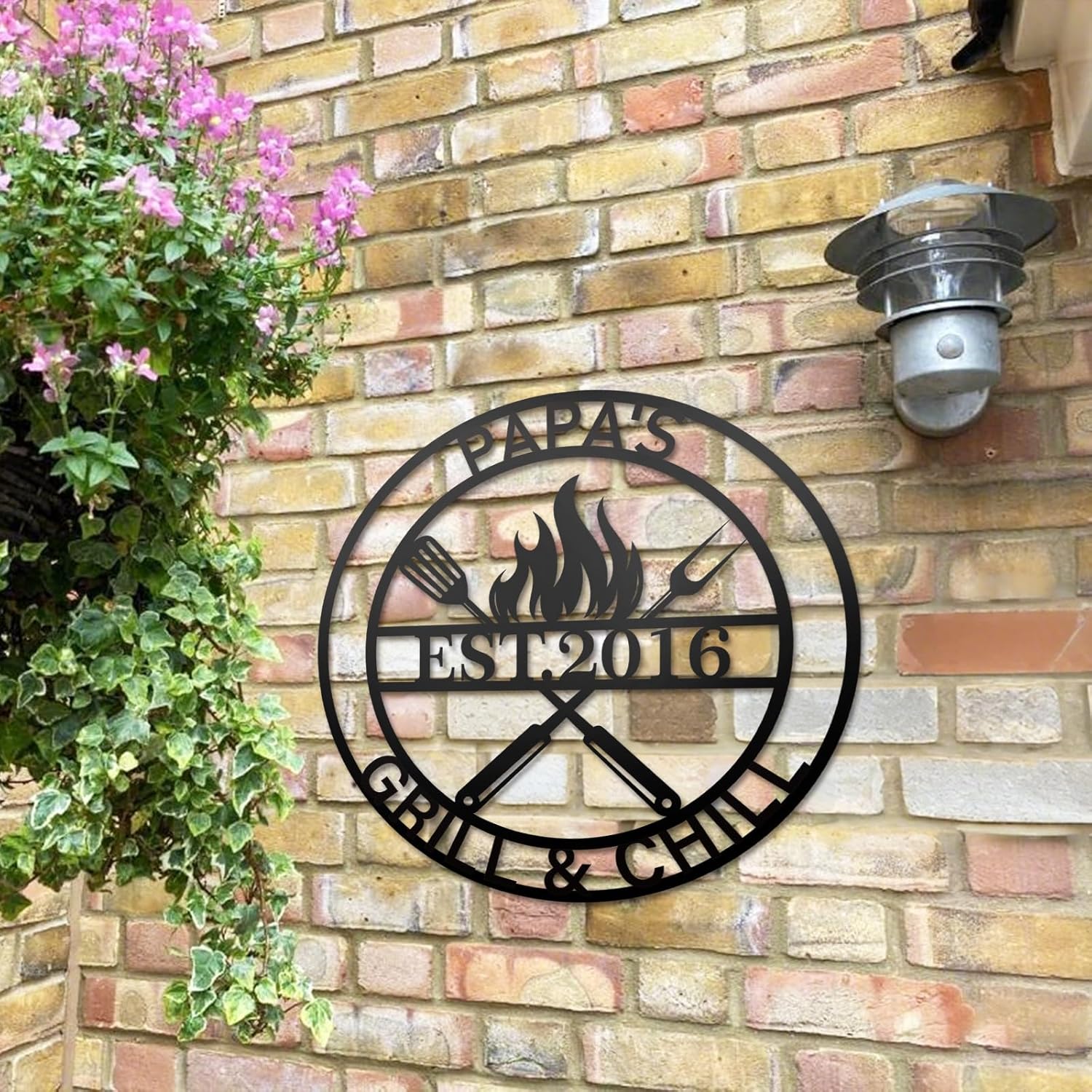 Custom Garden Sign, Vegetable Garden Sign, Personalized Metal Garden Signs for Outdoors-MetalsignX