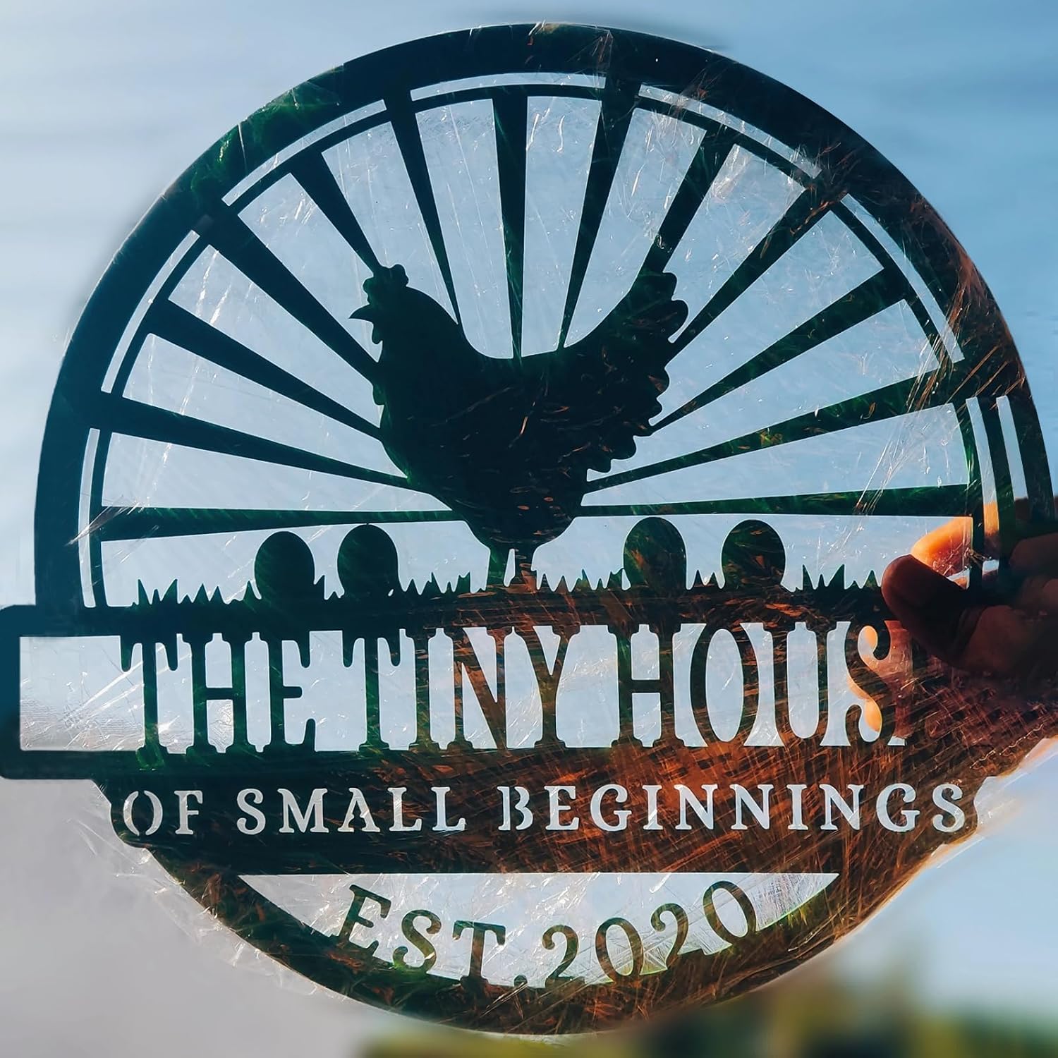 Custom Metal Signs Chicken Coop Signs for Farm Yard Decor-MetalsignX