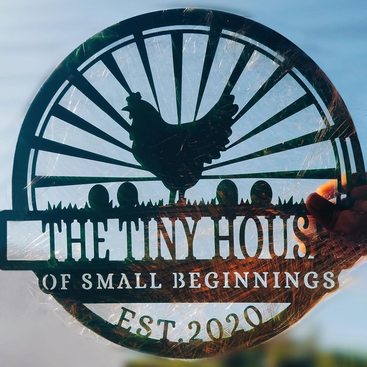 Custom Metal Signs Chicken Coop Signs for Farm Yard Decor-MetalsignX