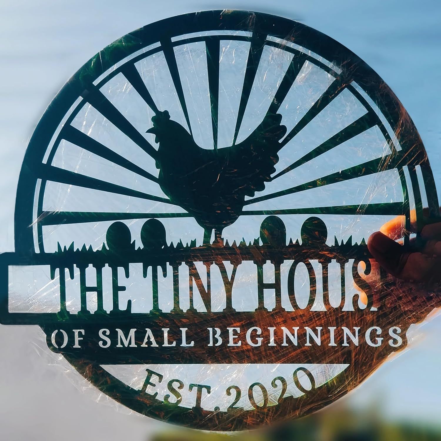 Custom Metal Signs Chicken Coop Signs for Farm Yard Decor-MetalsignX