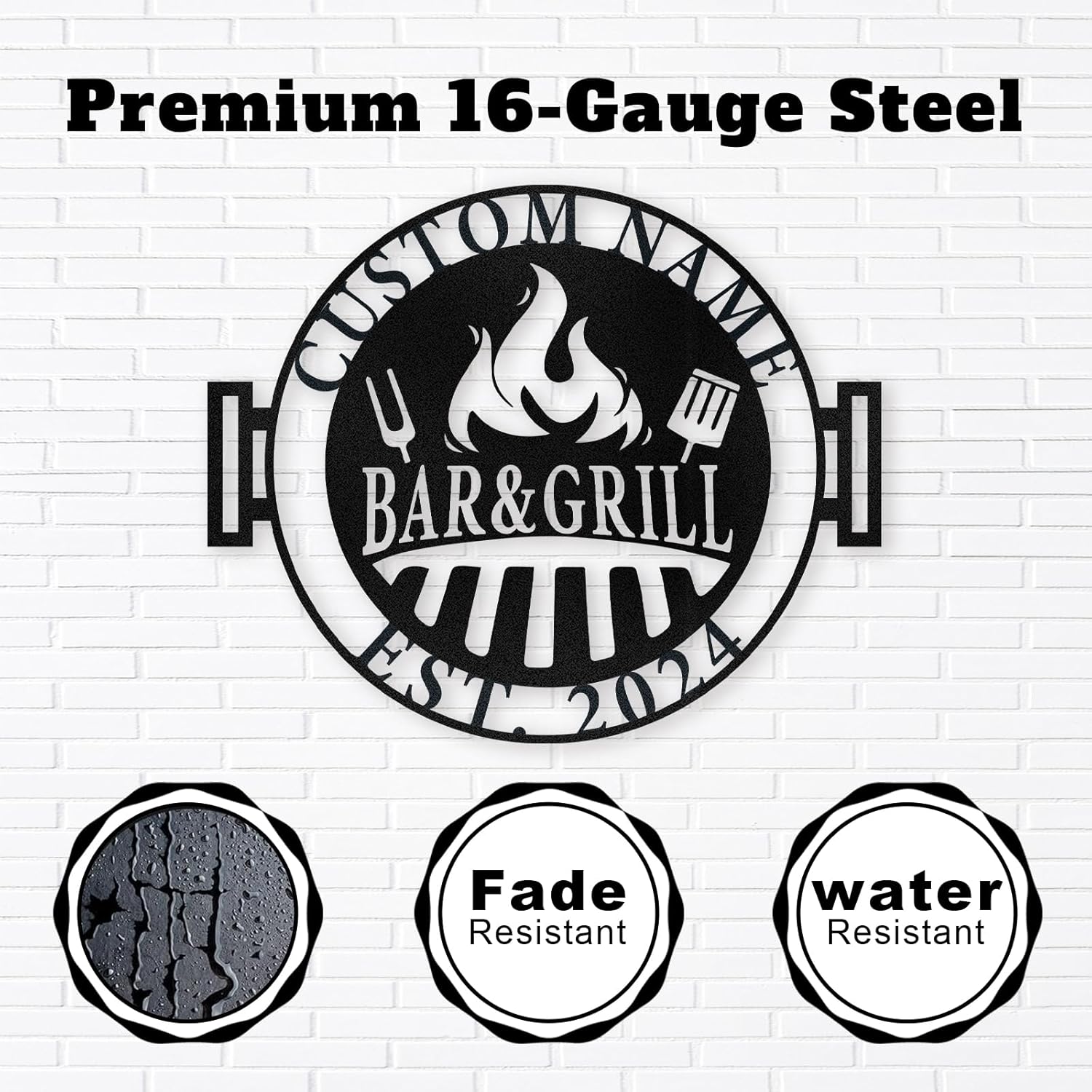 Custom Wine Metal Sign, Hanging Kitchen Wall Decor, Personalized Metal Art for Home & Kitchen-MetalsignX