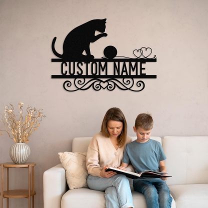 Custom Iron Animal Signs - Personalized Metal Wall Decor with Dragon, Bear, Fox & More-MetalsignX