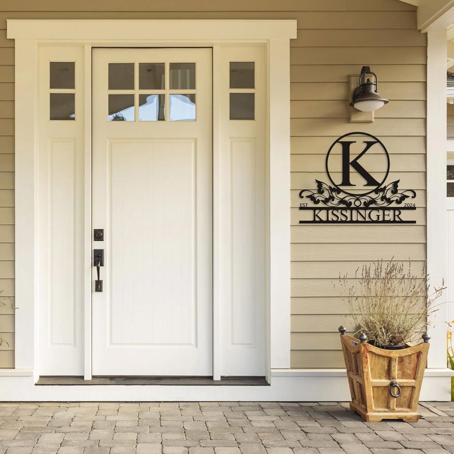 Personalized Metal Name Signs, Home Decor Sign, Metal Wall Art, Personalized Wedding/Housewarming Gift ms009-MetalsignX