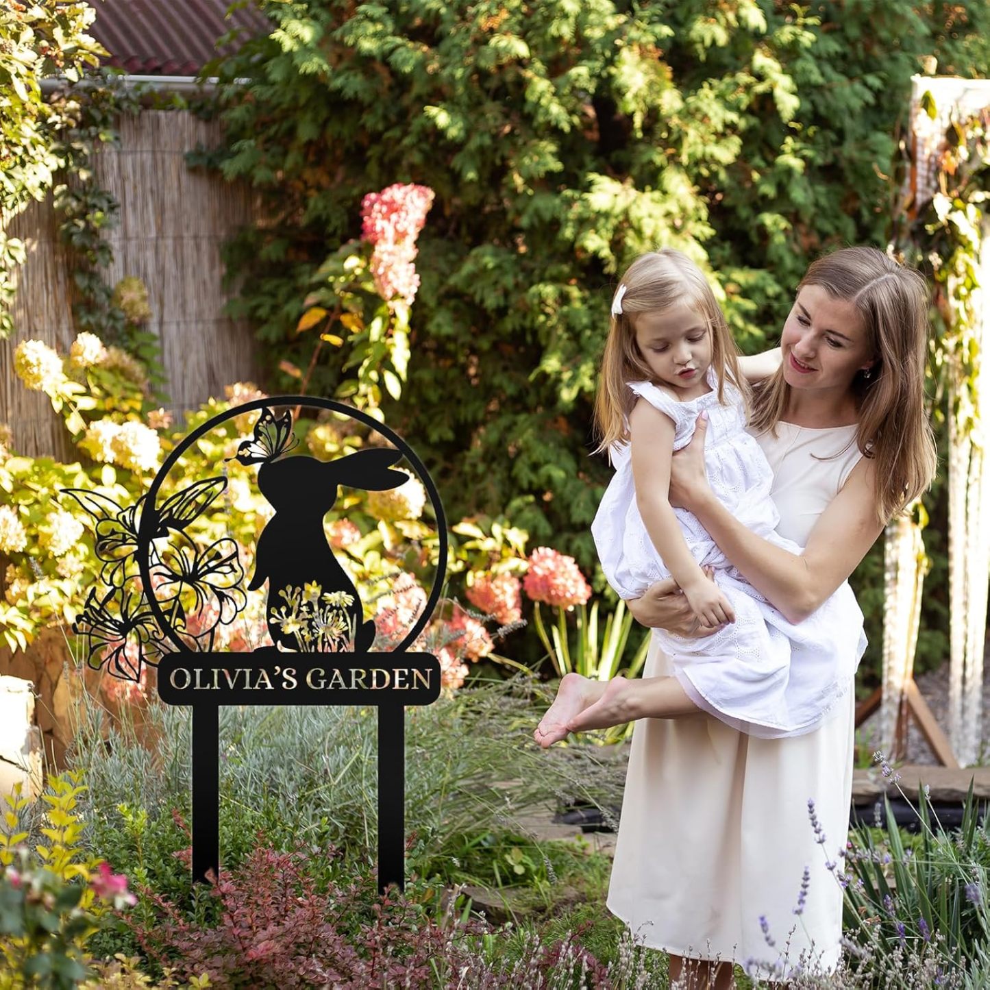 Personalized Garden Signs  | Garden Signs Decorative Outdoor | Gardening Decor Gifts-MetalsignX